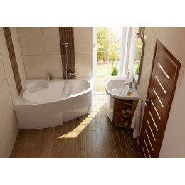 Ванна акриловая Ravak ASYMMETRIC 150X100 правая белая