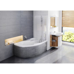 Ванна акриловая Ravak ROSA II 150х105 левая белая