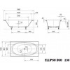 Ванна стальная KALDEWEI Elipso Duo 190x100 standard