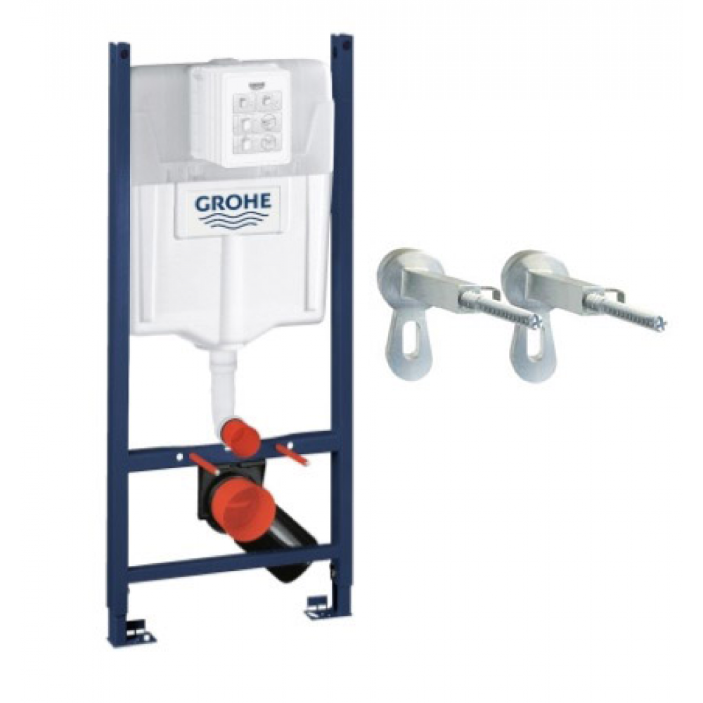 Система инсталляции для унитазов  Grohe Rapid SL 38840001+Настенный уголок для монтажа Grohe  3855800M
