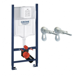 Система инсталляции для унитазов  Grohe Rapid SL 38840001+Настенный уголок для монтажа Grohe  3855800M