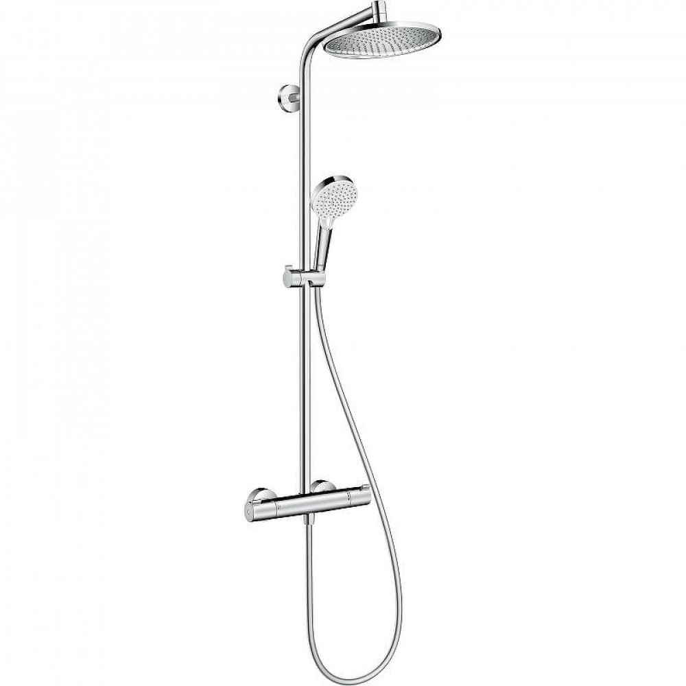 Душевая система Hansgrohe Crometta S240 Eco Smart 27268000 с термостатом, хром