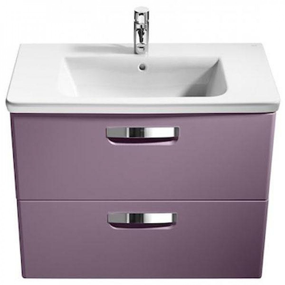 Тумба под раковину Roca The Gap 70 ZRU9302741 подвесная Фиолетовая