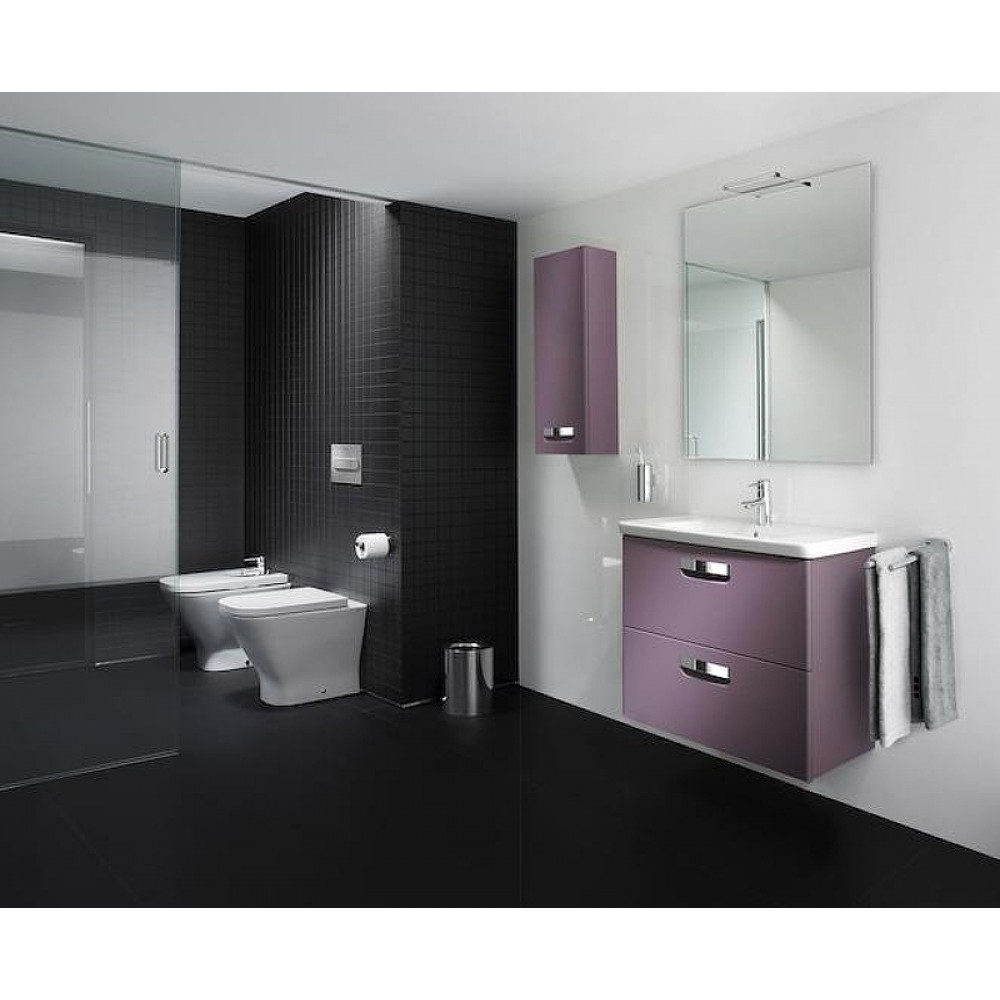 Тумба под раковину Roca The Gap 70 ZRU9302741 подвесная Фиолетовая