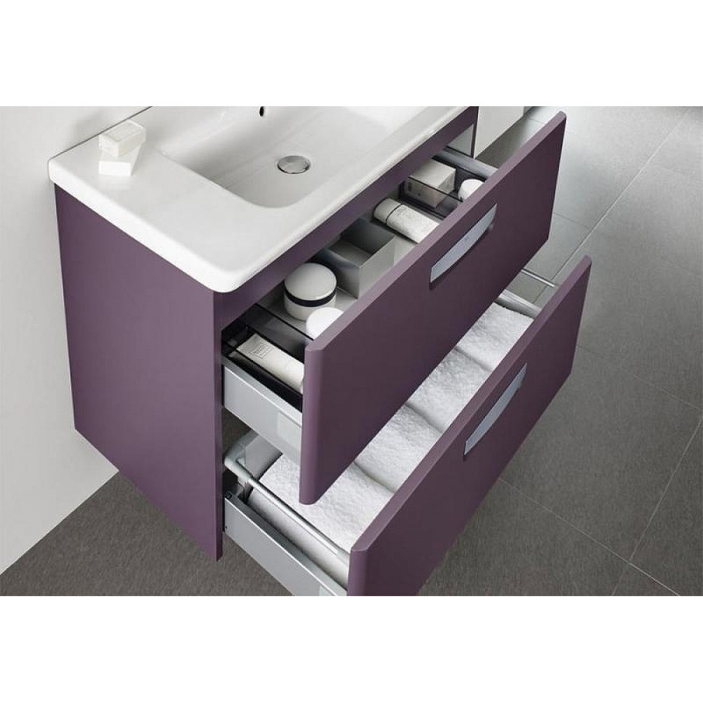 Тумба под раковину Roca The Gap 70 ZRU9302741 подвесная Фиолетовая