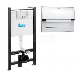 Система инсталляции для унитазов Roca Active WC + Кнопка смыва Roca Active В01 8901170B1