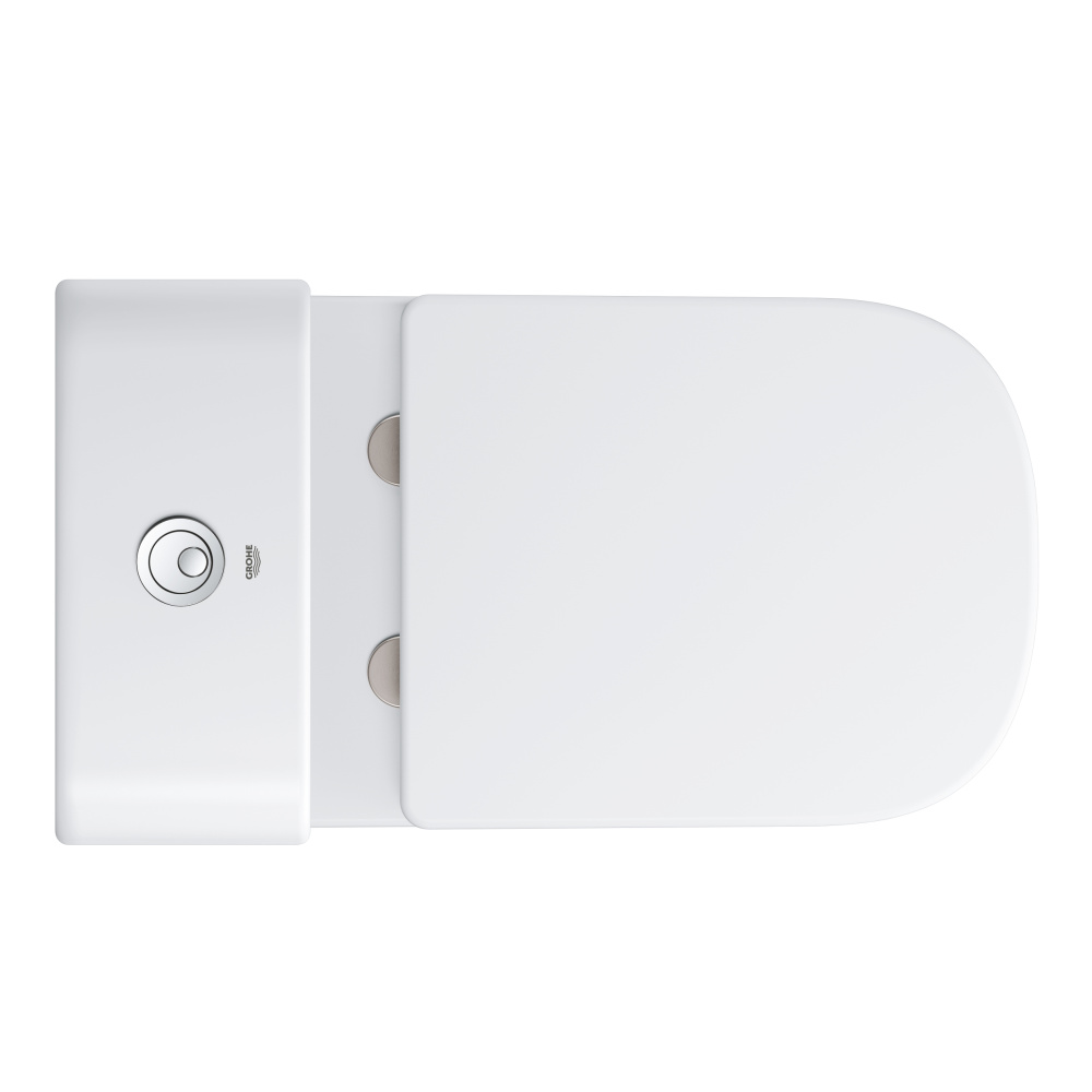 Унитаз напольный GROHE Euro Ceramic с бачком с сиденьем микролифт 39338000+39332000+39330002