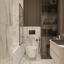 Гигиенический душ Kludi Bozz 389983976 со смесителем, С ВНУТРЕННЕЙ ЧАСТЬЮ черный матовый