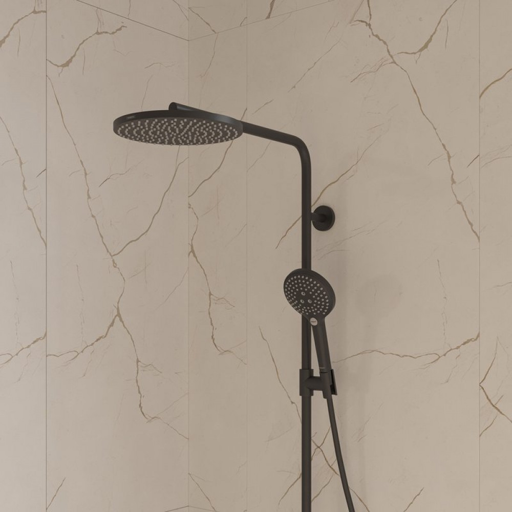 Душевая стойка Hansgrohe Raindance Select S Showerpipe 240 1jet P 27633670 с термостатом, черный