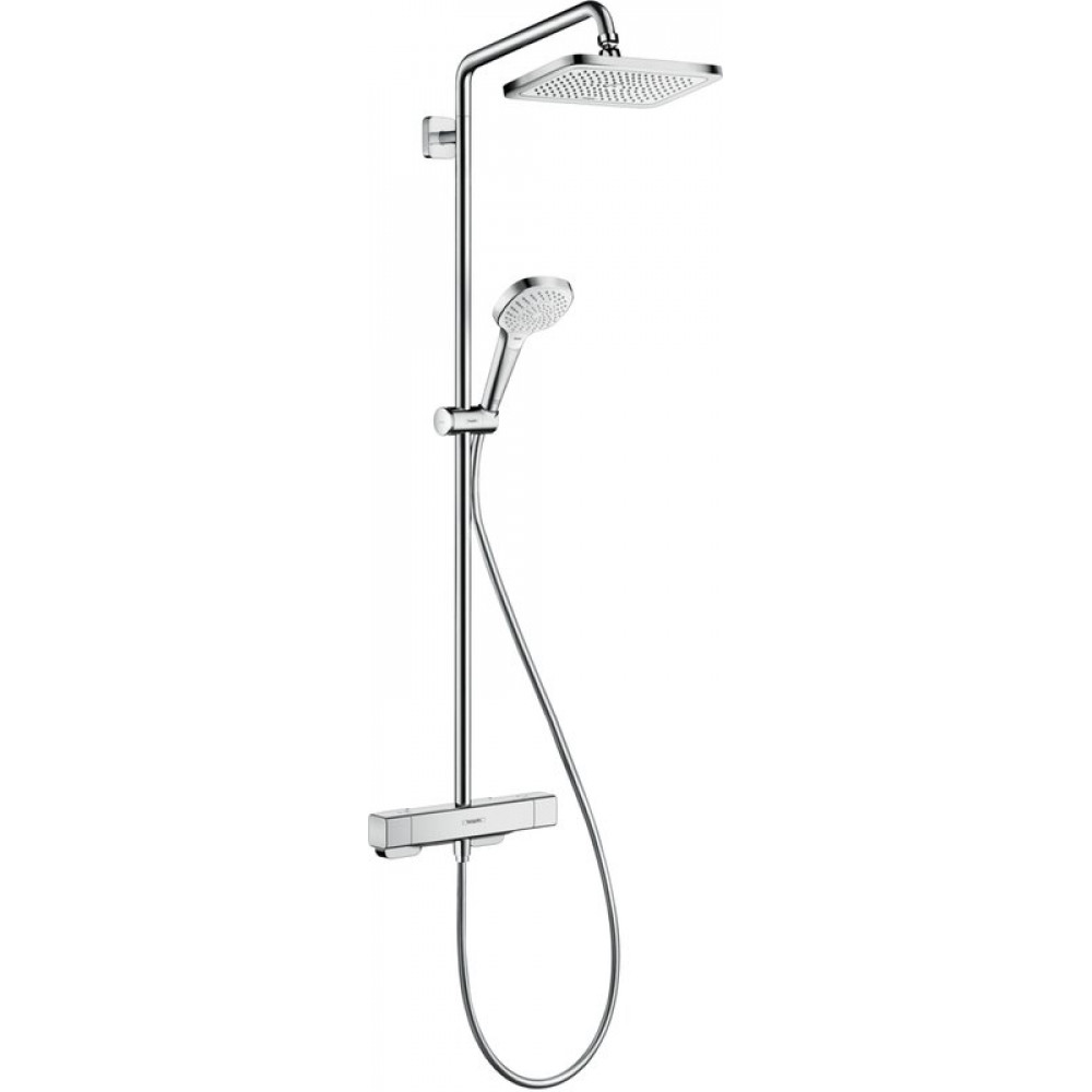Душевая стойка Hansgrohe Croma 27630000 для душа, с термостатом