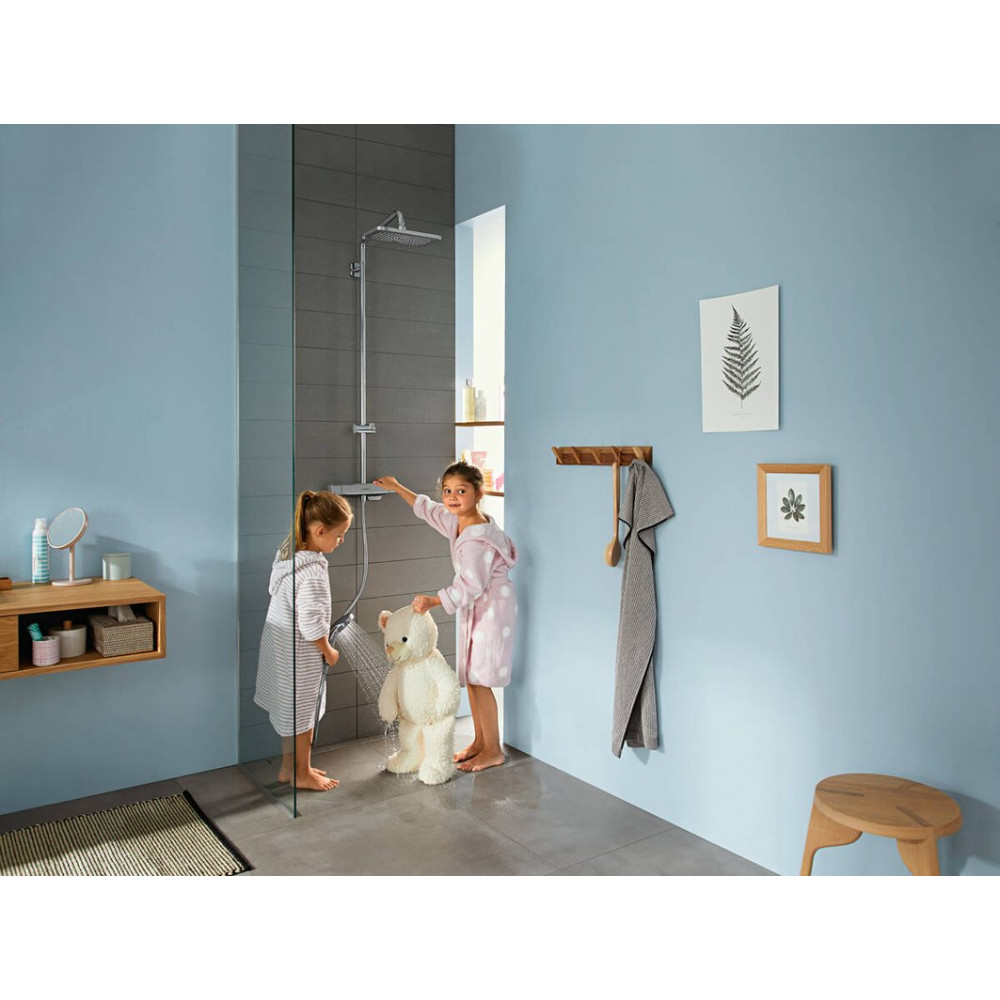 Душевая стойка Hansgrohe Croma 27630000 для душа, с термостатом