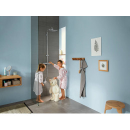 Душевая стойка Hansgrohe Croma 27630000 для душа, с термостатом