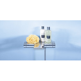 Термостатический смеситель для ванны Grohe Grohtherm 2000 New 34464001 с полочкой, хром