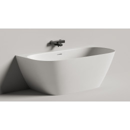 Пристенная ванна S-Sense SOFIA WALL 160 Глянцевая 102517G Salini