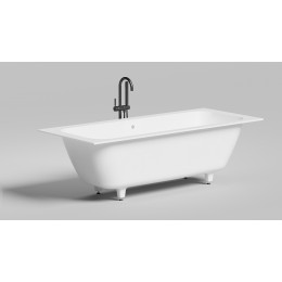 Встраиваемая ванна S-Sense ORLANDA AXIS 190x80 Глянцевая 103211G Salini