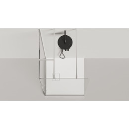 Душевой поддон S-Stone OASI 80х80 Матовый 120323M Salini