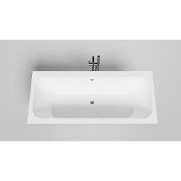 Встраиваемая ванна S-Sense ORLANDA AXIS 180x80 Глянцевая 103212G Salini