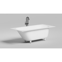 Встраиваемая ванна S-Sense ORNELLA KIT 170х80 Глянцевая 102414G Salini