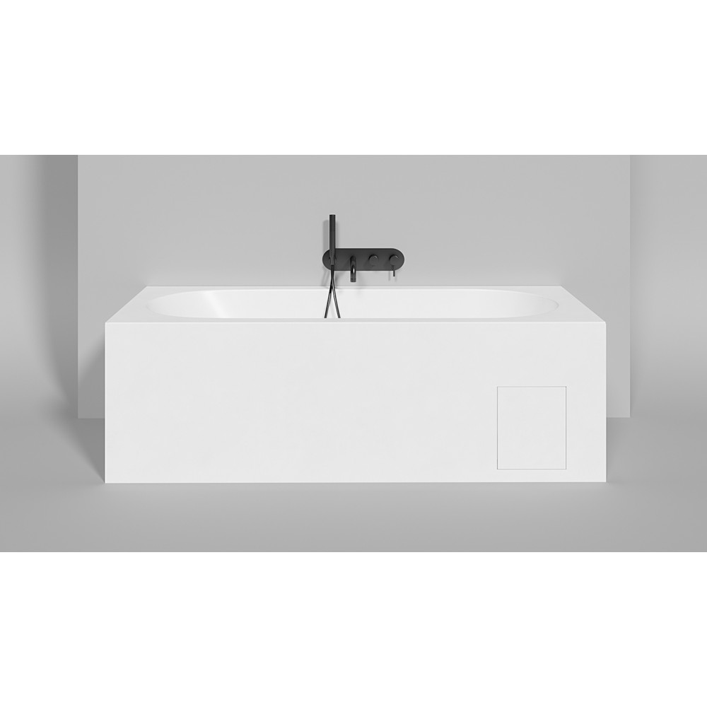 Встраиваемая ванна S-Sense ORNELLA KIT 180x80 Глянцевая 102412G Salini