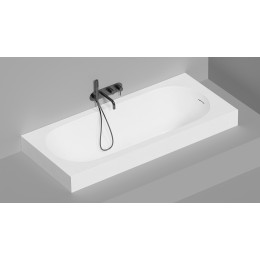 Встраиваемая ванна S-Sense ORNELLA KIT 180x80 Глянцевая 102412G Salini