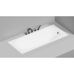 Встраиваемая ванна S-Sense ORNELLA 180x80 Глянцевая 102312G Salini