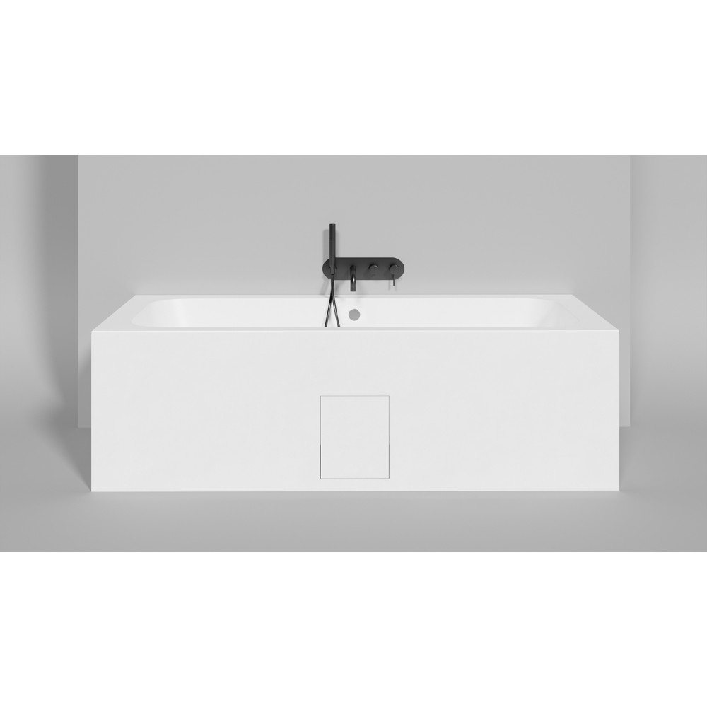Встраиваемая ванна S-Sense ORLANDA AXIS 190x80 Глянцевая 103211G Salini