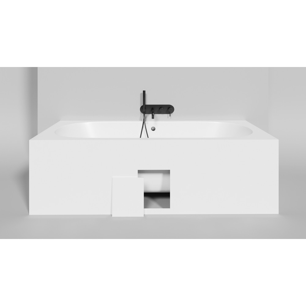 Встраиваемая ванна S-Sense ORNELLA AXIS 190x90 Глянцевая 103412G Salini