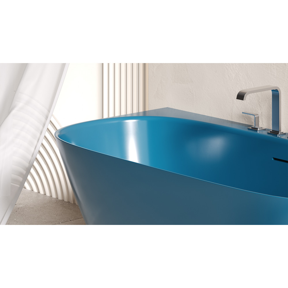 Пристенная ванна S-Sense SOFIA WALL 160 Глянцевая 102517G Salini