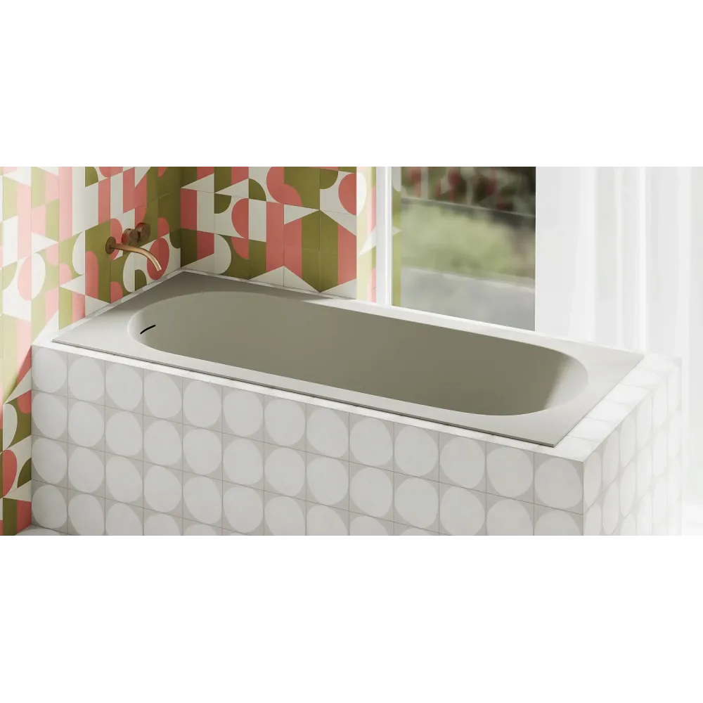 Встраиваемая ванна S-Sense ORNELLA KIT 170х80 Глянцевая 102414G Salini