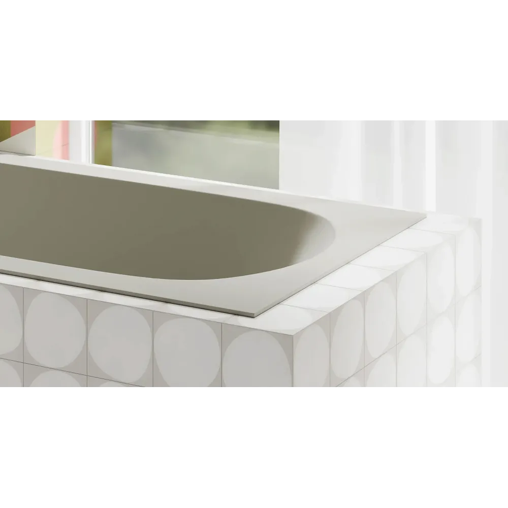Встраиваемая ванна S-Sense ORNELLA KIT 170х80 Глянцевая 102414G Salini