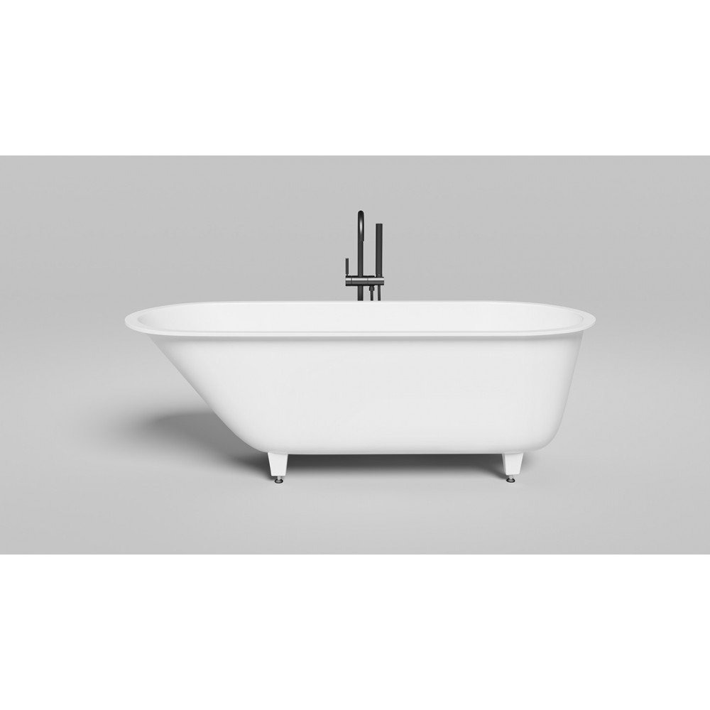 Встраиваемая ванна S-Sense ORNELLA KIT 180x80 Глянцевая 102412G Salini