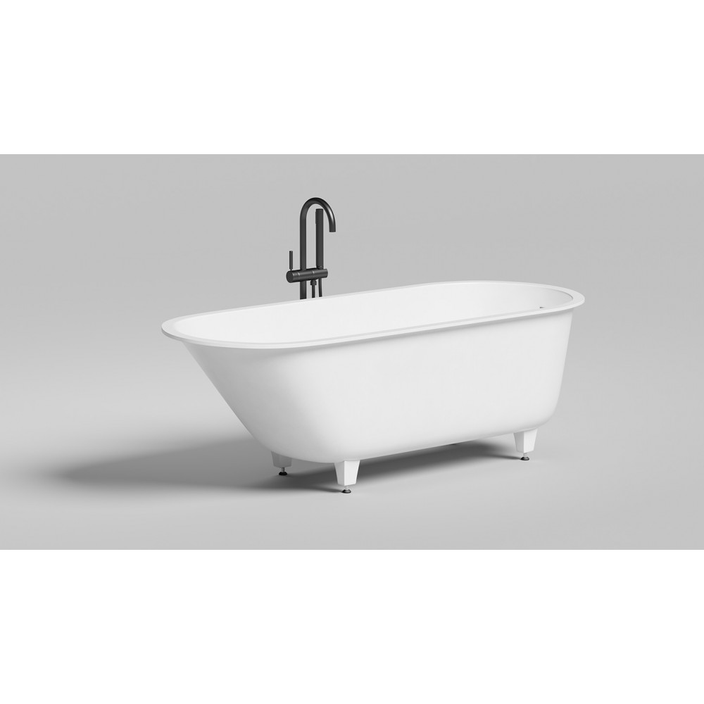 Встраиваемая ванна S-Sense ORNELLA KIT 180x80 Глянцевая 102412G Salini