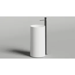 Напольная раковина S-Sense ARMONIA ROUND 01 Глянцевая 130411G Salini