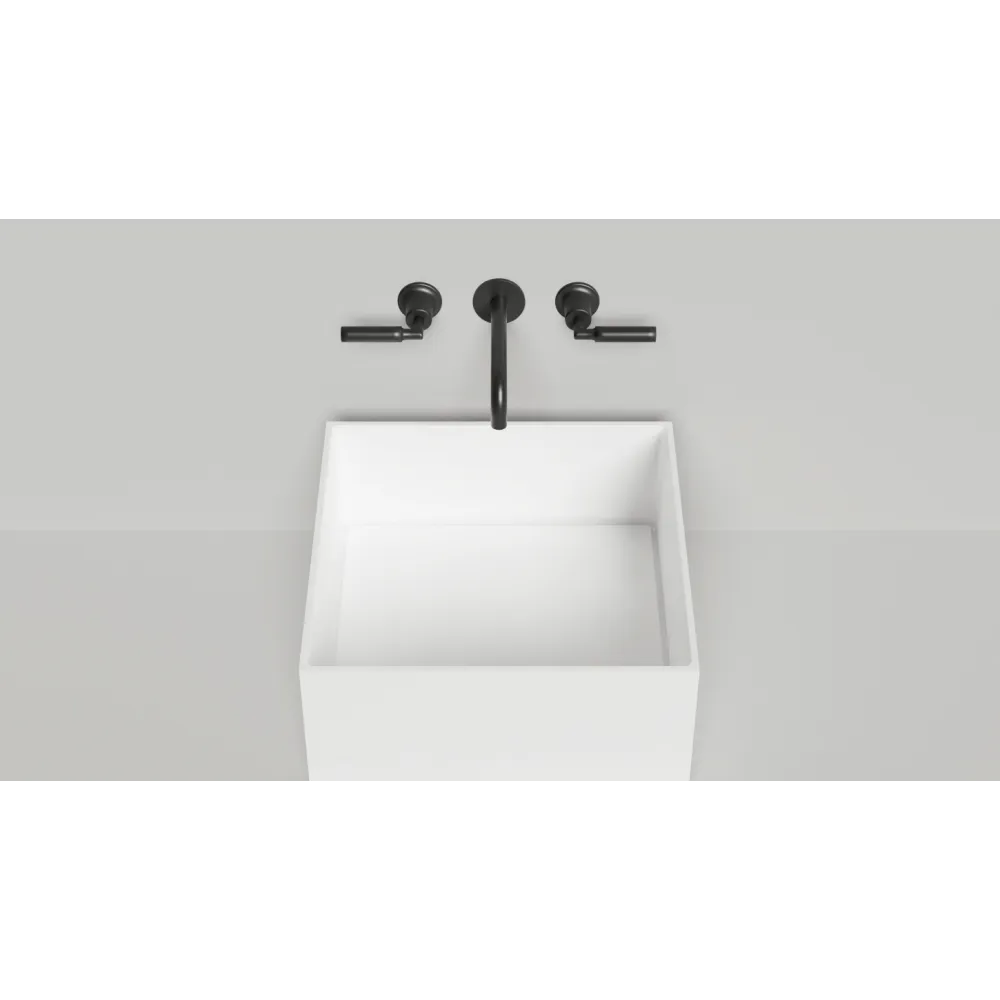 Накладная раковина S-Sense ARMONIA SQUARE 02 Глянцевая 130512G Salini