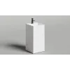 Напольная раковина S-Sense ARMONIA SQUARE TOP 01 Глянцевая 130511TG Salini