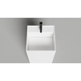 Напольная раковина S-Sense ARMONIA SQUARE TOP 01 Глянцевая 130511TG Salini