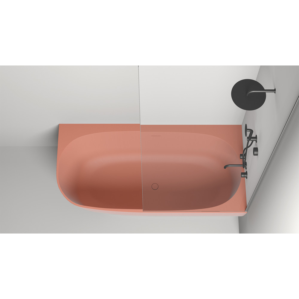 Угловая ванна S-Sense SOFIA CORNER R Глянцевая 102514G Salini