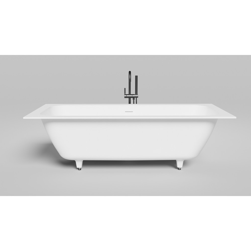 Встраиваемая ванна S-Sense ORLANDA AXIS KIT 190x80 Глянцевая 103311G Salini