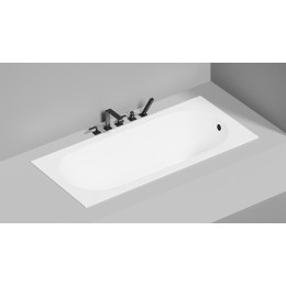 Встраиваемая ванна S-Sense ORNELLA 170х80 Глянцевая 102314G Salini