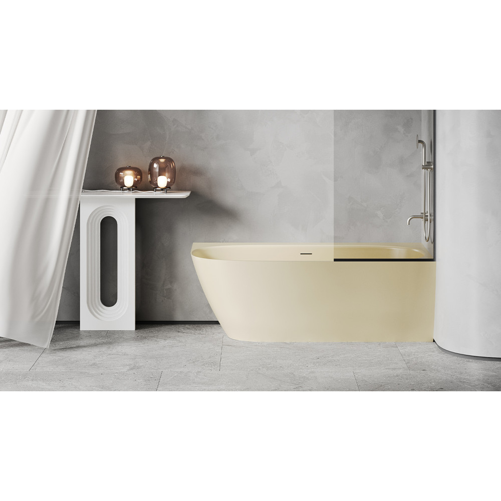 Угловая ванна S-Sense SOFIA CORNER R Глянцевая 102514G Salini