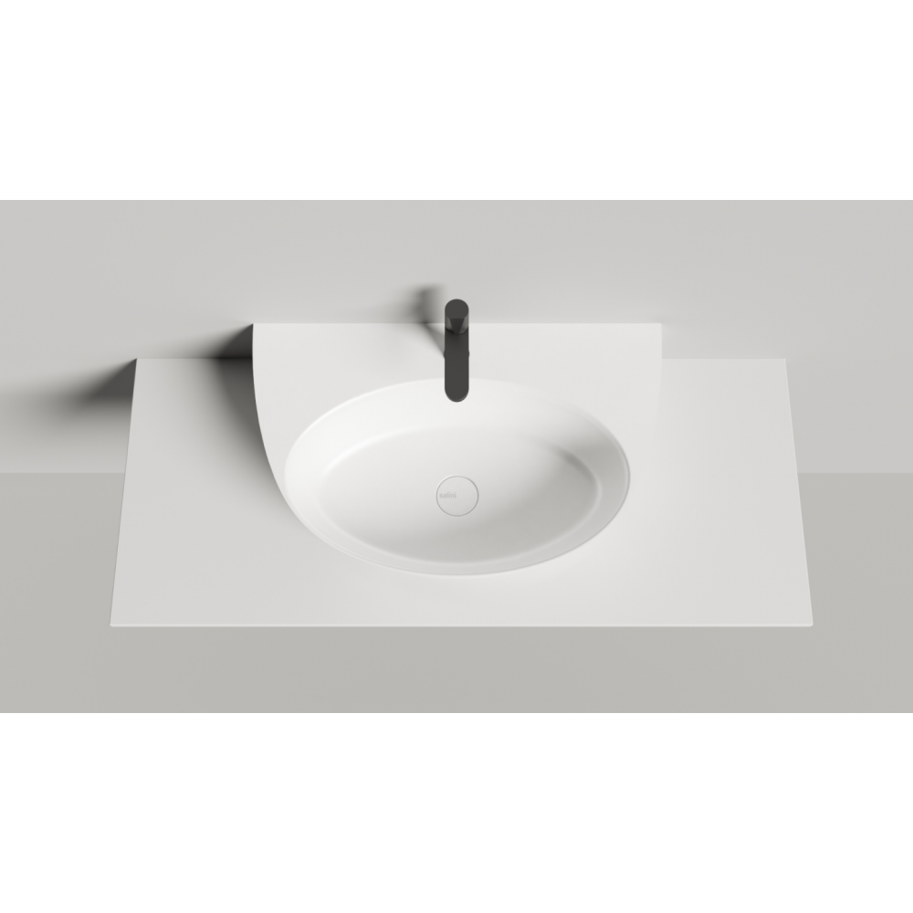 Подвесная раковина S-Sense ALDA WALL 03 Глянцевая 140313G Salini