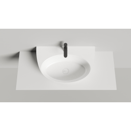 Подвесная раковина S-Sense ALDA WALL 03 Глянцевая 140313G Salini