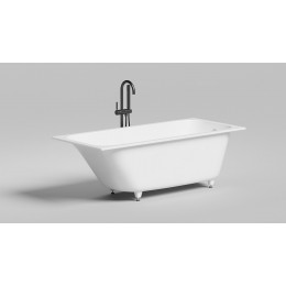 Встраиваемая ванна S-Sense ORLANDA 160x70 Глянцевая 102015G Salini