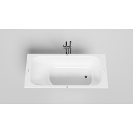 Встраиваемая ванна S-Sense ORLANDA 160x70 Глянцевая 102015G Salini