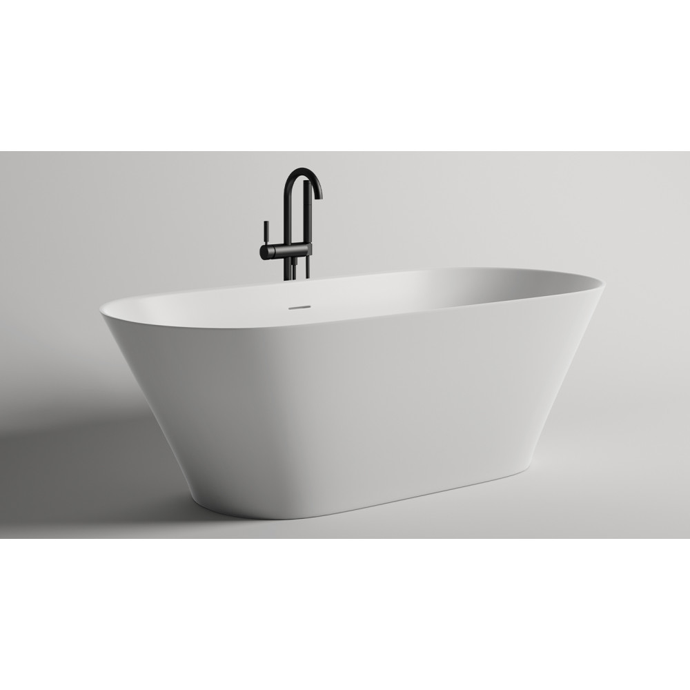 Отдельностоящая ванна S-Sense MONA 180 Глянцевая 102911G Salini
