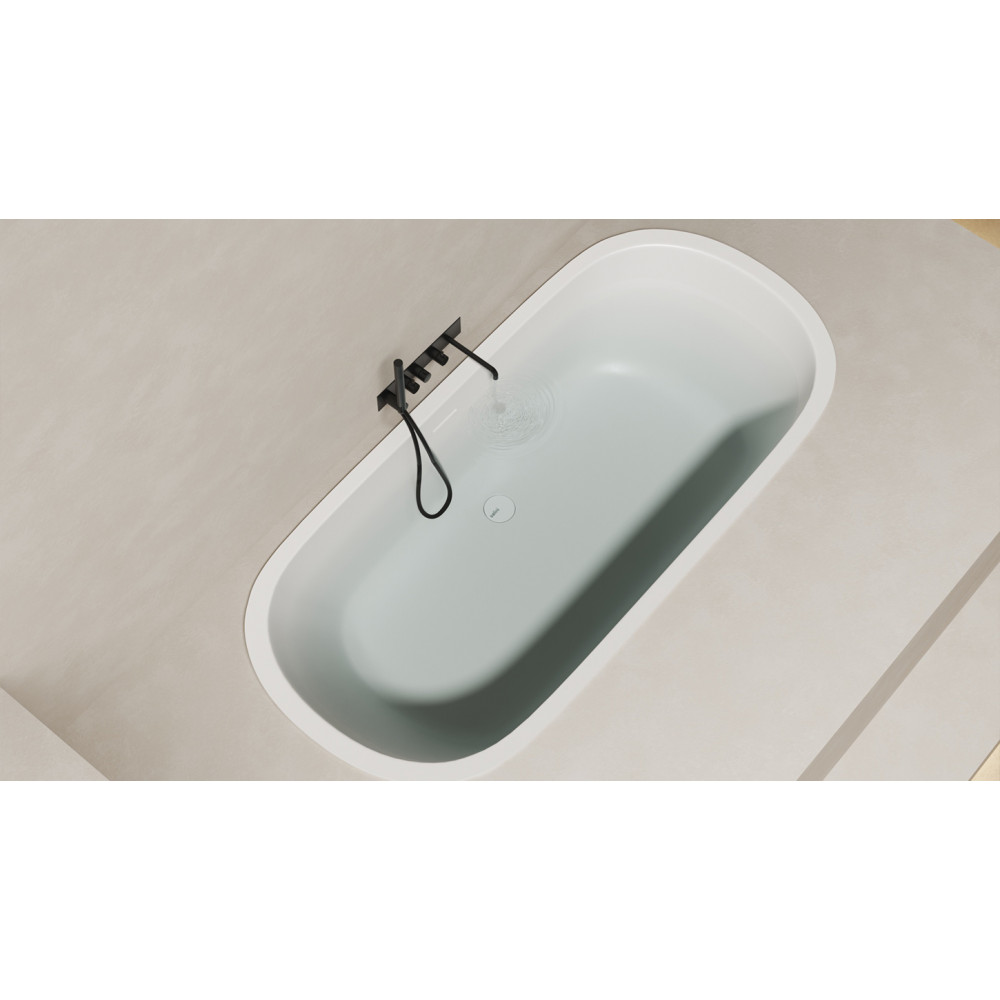 Встраиваемая ванна S-Sense ORNELLA AXIS 170x75 Глянцевая 103413G Salini