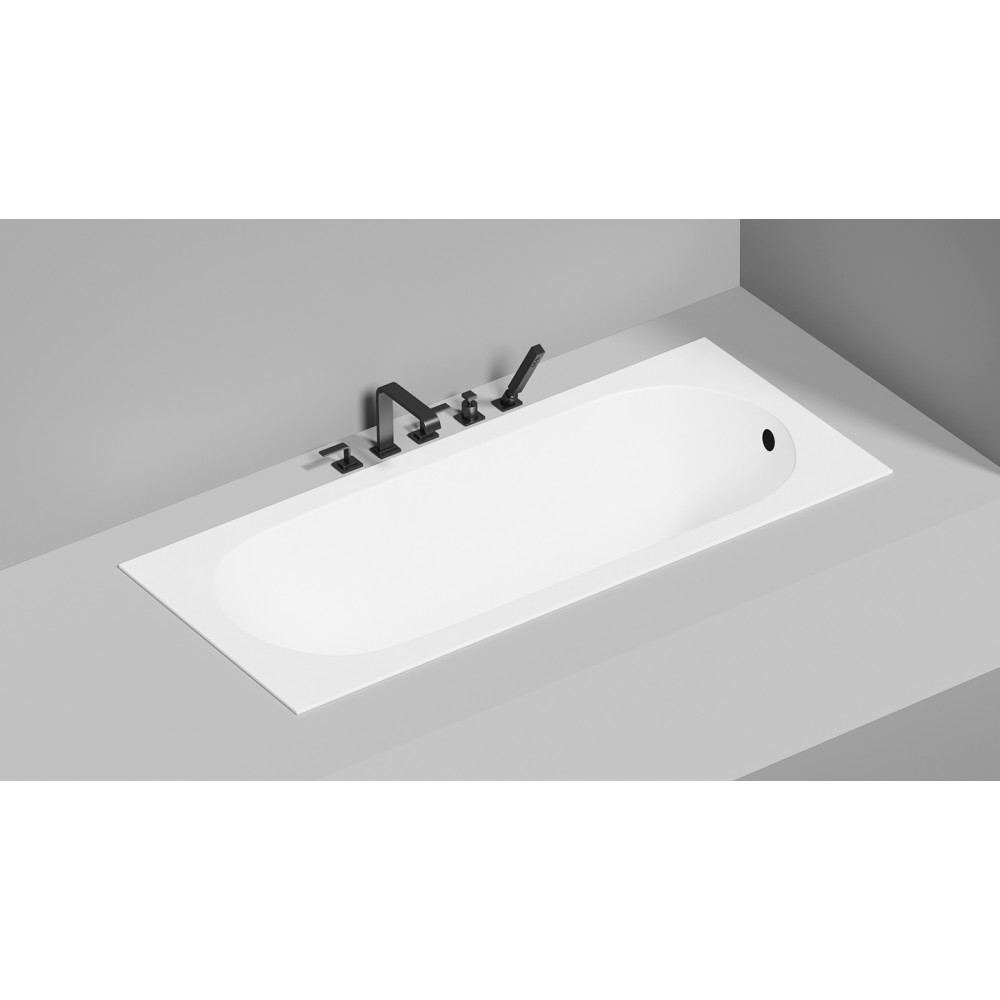 Встраиваемая ванна S-Sense ORNELLA 170х75 Глянцевая 102311G Salini