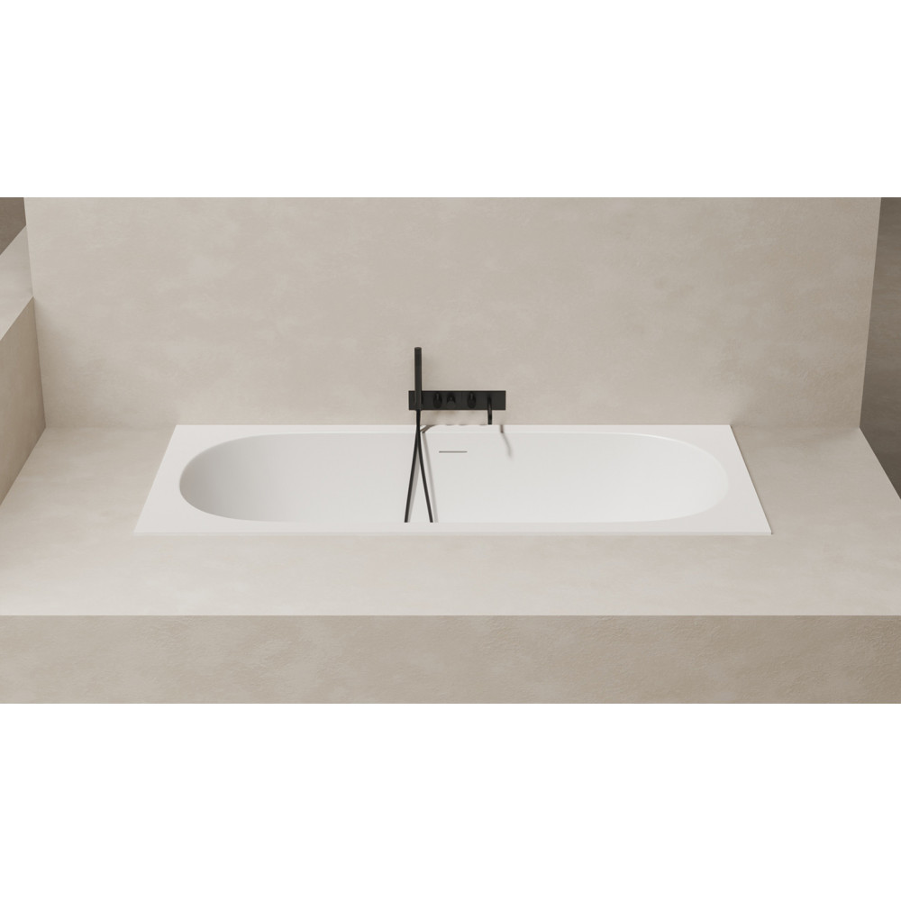 Встраиваемая ванна S-Sense ORNELLA AXIS 170x75 Глянцевая 103413G Salini
