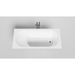 Встраиваемая ванна S-Sense ORNELLA 170х75 Глянцевая 102311G Salini