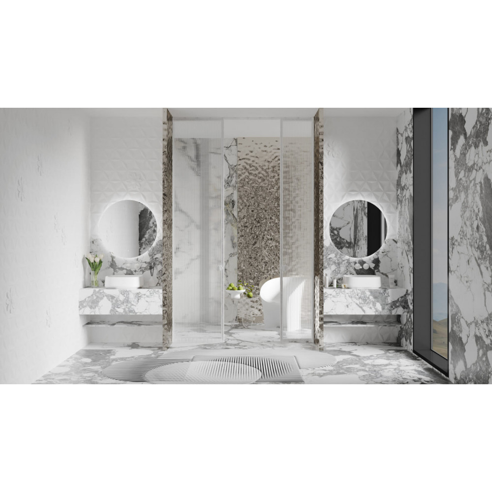 Накладная раковина S-Sense ORIENTE BOWL Глянцевая 1109102G Salini